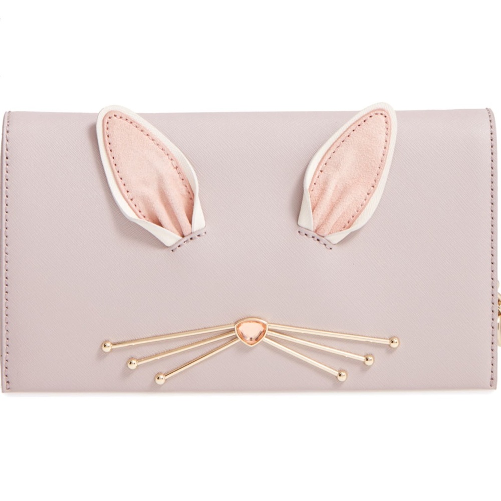 New Kate Spade Make Magic Rabbit Cali bag clutch